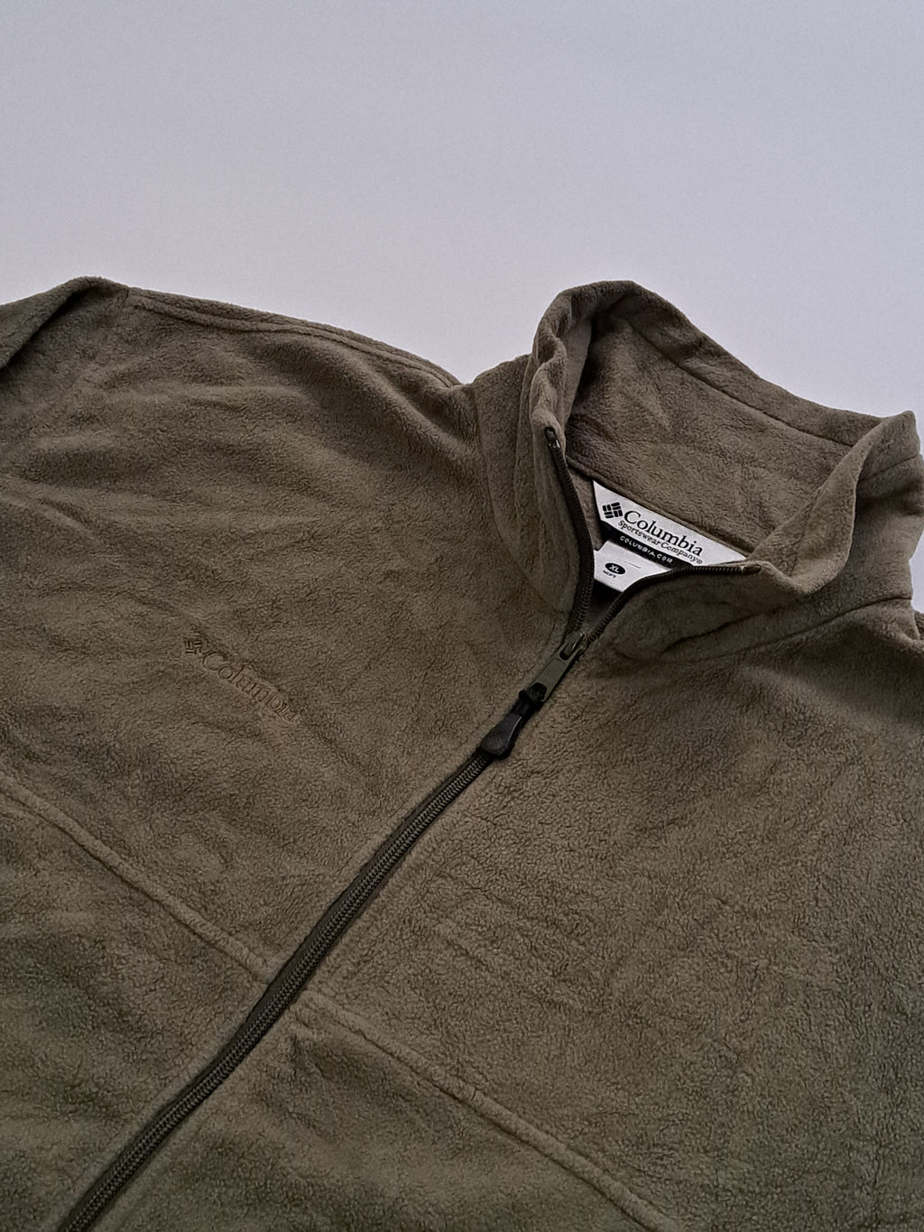 Columbia zip -up fleece