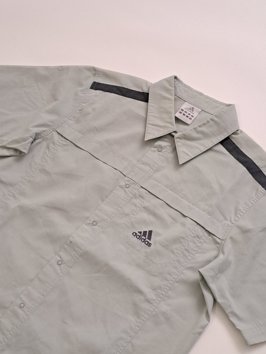 Adidas 00s button up shirt