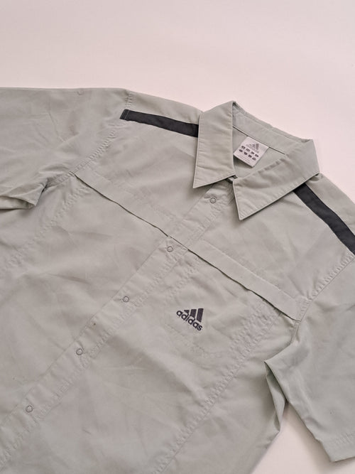 Adidas 00s button up shirt