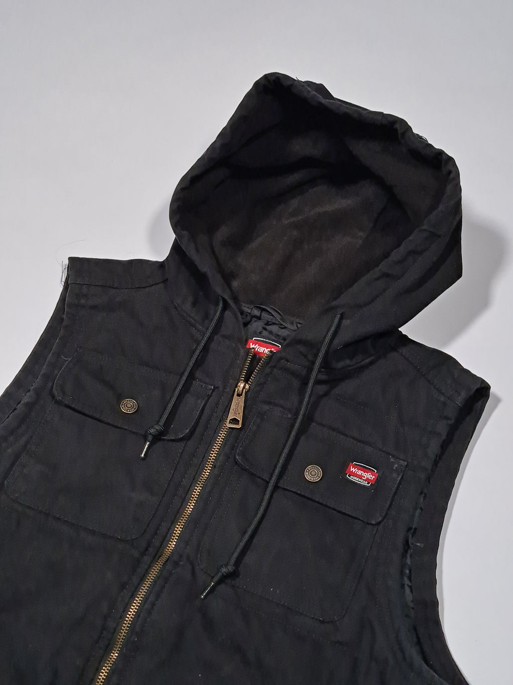 Wrangler hooded vest