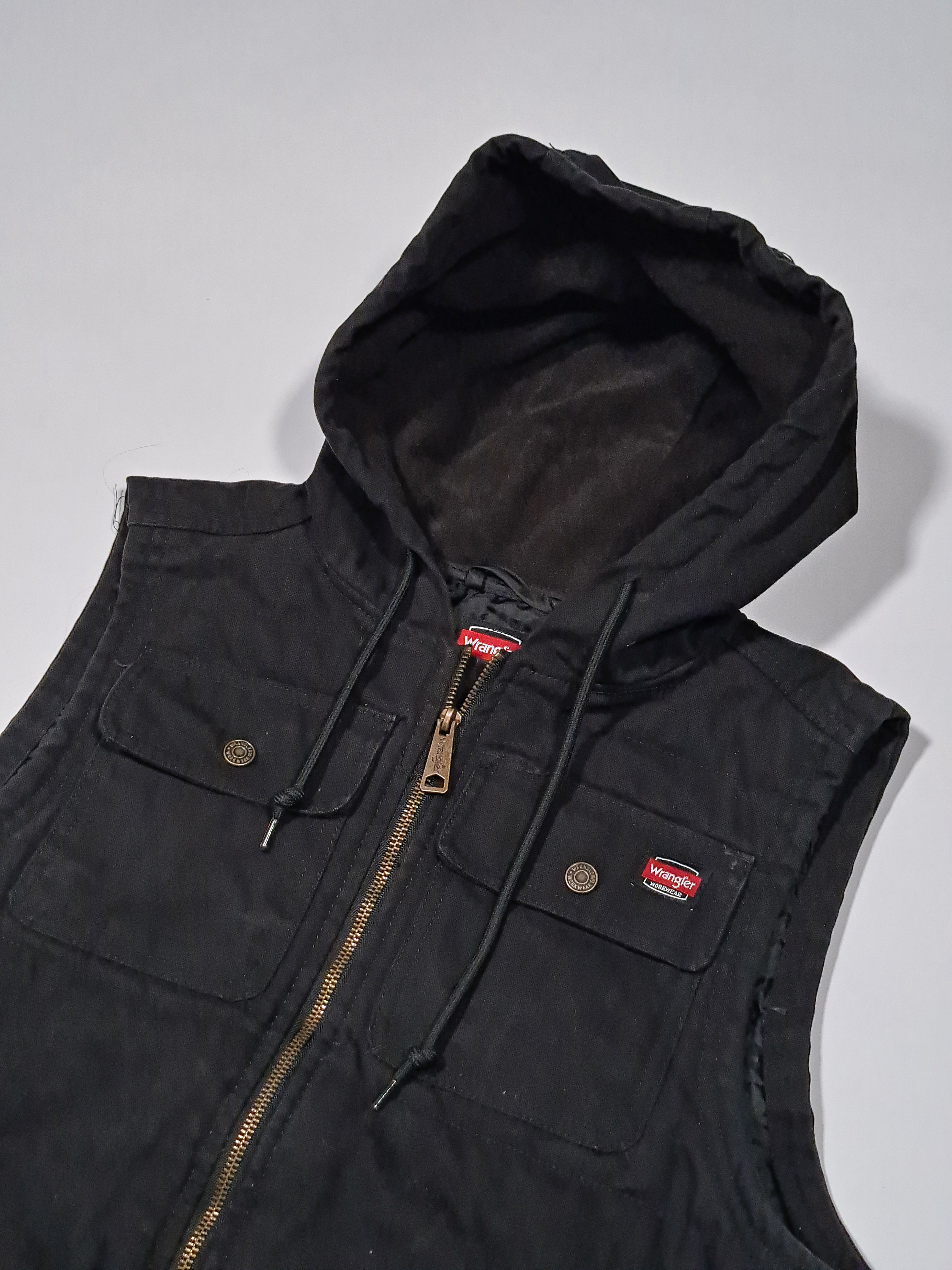 Wrangler hooded vest
