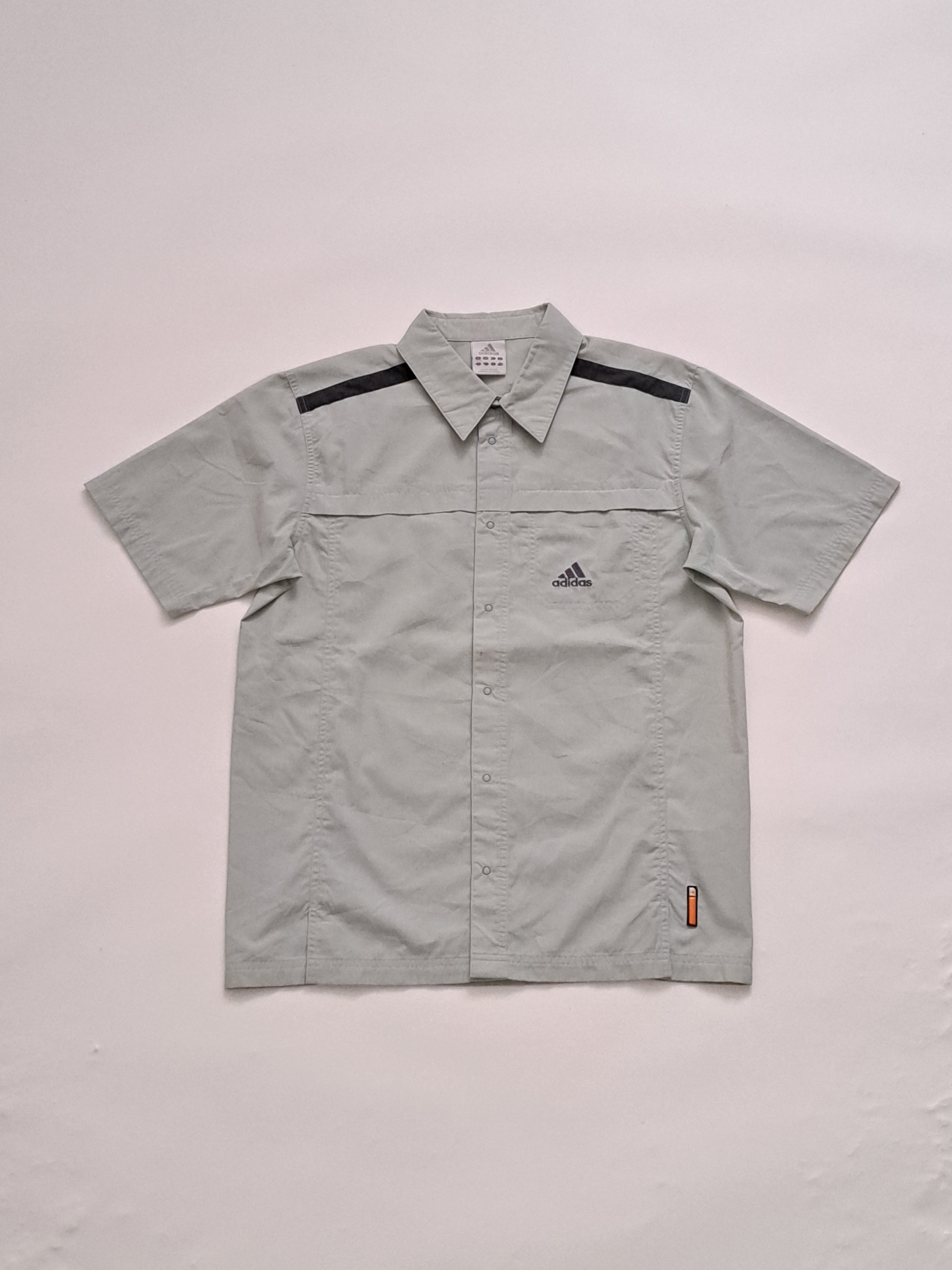 Adidas 00s button up shirt