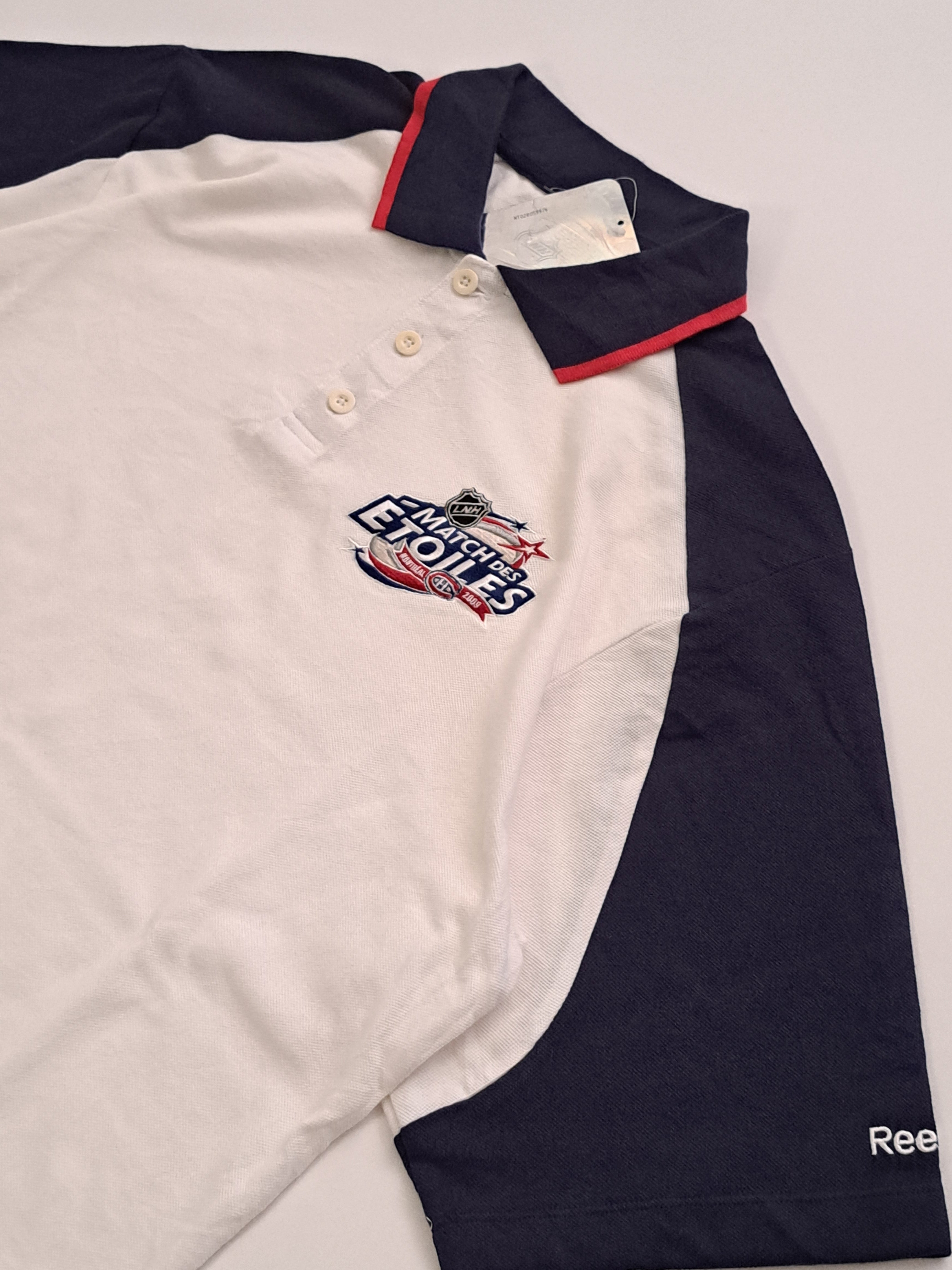 Reebok: Nhl Montreal 2009 all star game
dead stock polo shirt