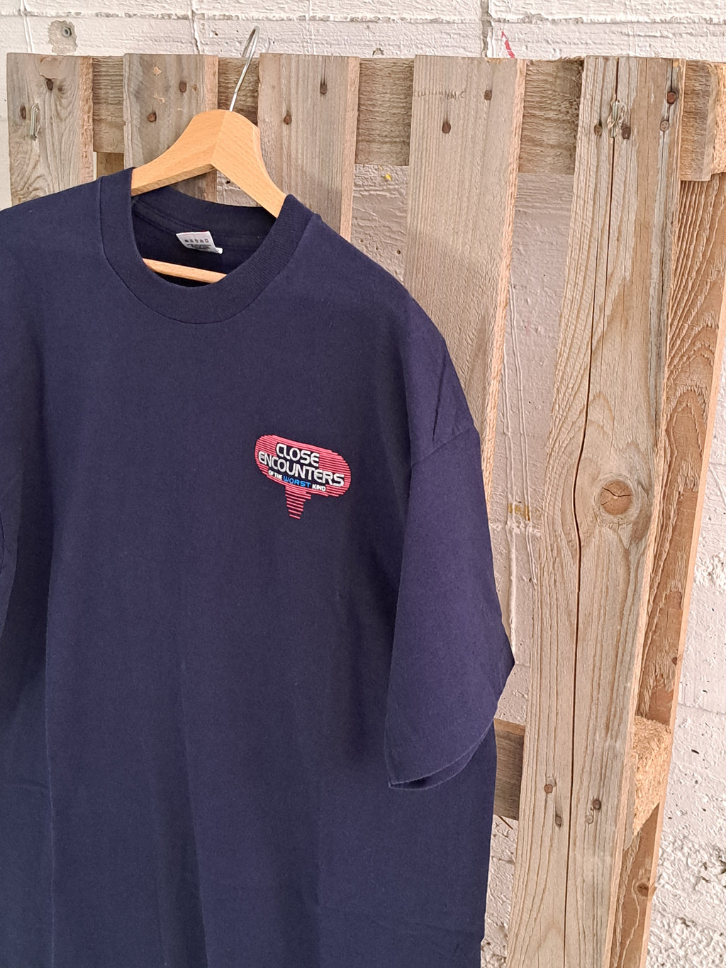 Sigle stitch graphic t-shirt