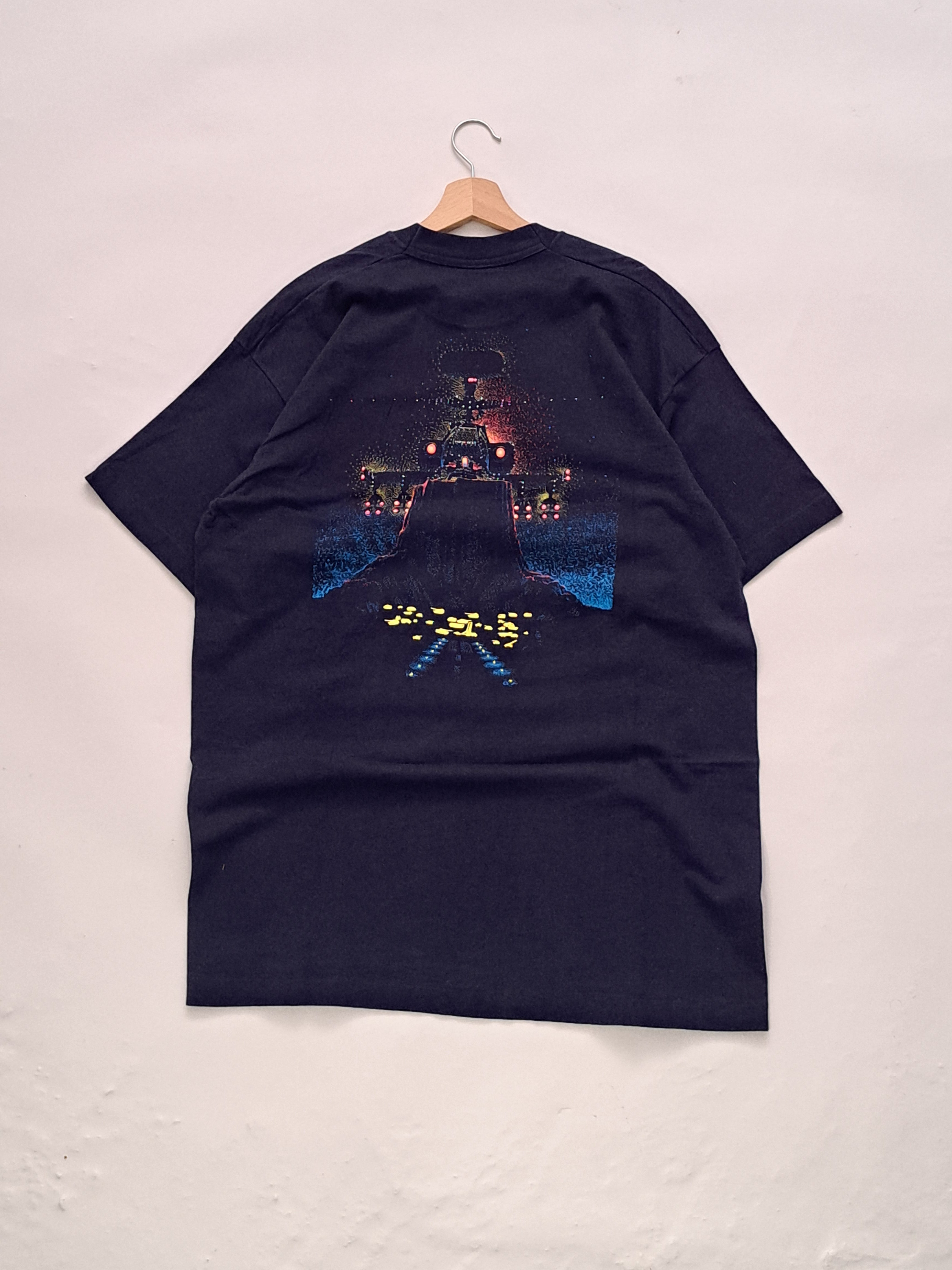 Sigle stitch graphic t-shirt